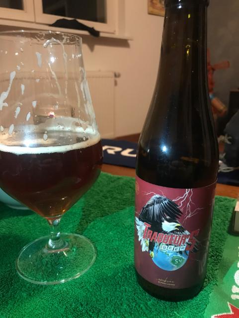Traqueur's Beer 4.5%, Brasserie Le Refuge, France