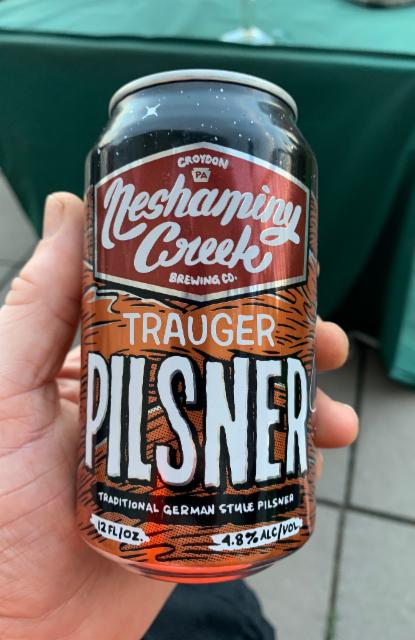 Trauger Pilsner 4.8%, Neshaminy Creek Brewing Company, United States