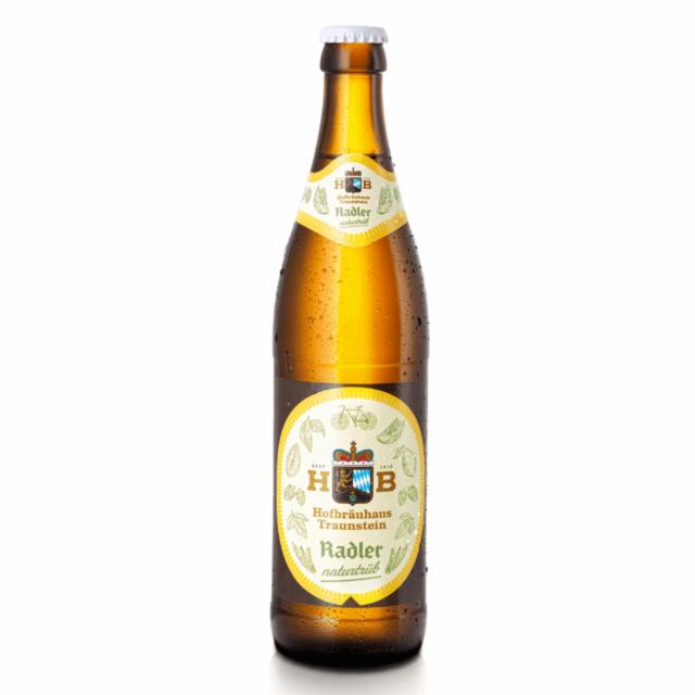 Traunsteiner Radler Naturtrüb 2.4%, Hofbräuhaus Traunstein, Germany