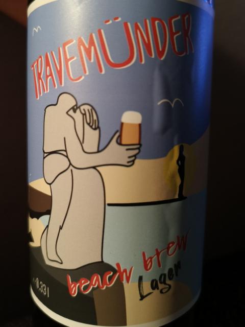 Travemünder Beach Brew Lager 5.5%, Warnsdorfer Küsten Brauerei, Germany