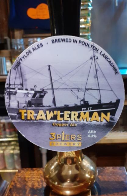 Trawlerman 4.3%, 3 Piers Brewery Limited, England