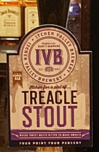 Treacle Stout 4.4%, Itchen Valley Brewery, England