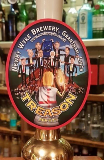 Treason 4.2%, Newby Wyke Brewery, England