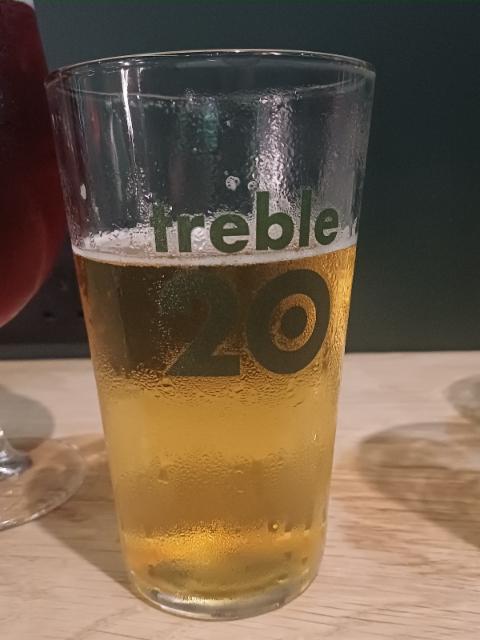treble 20 3.8%, Lune Brew, England