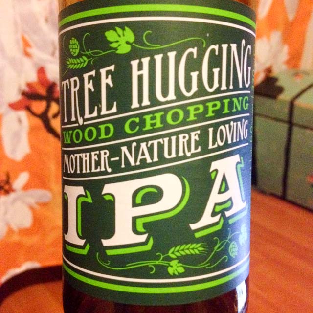 Tree Hugging Wood Chopping Mother-Nature Loving IPA 6.0%, The Flying Dutchman Nomad Brewing Company, Finland