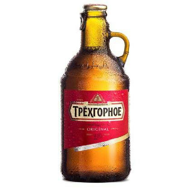 Trekhgornoe Original Ale / Trekhgornoe Originalnoe Eil / Трехгорное Оригинальное эль 4.9%, Moskovskaya Pivovarennaya Kompaniya (Oasis Beverages) / Московская Пивоваренная Компания, Russia