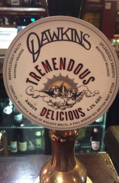 Tremendous Delicious 4.2%, Dawkins Ales, England