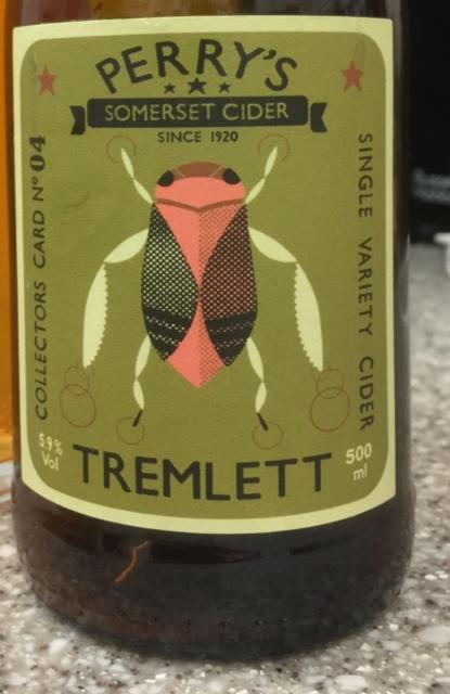 Tremlett 5.9%, Perry's Real Somerset Cider, England