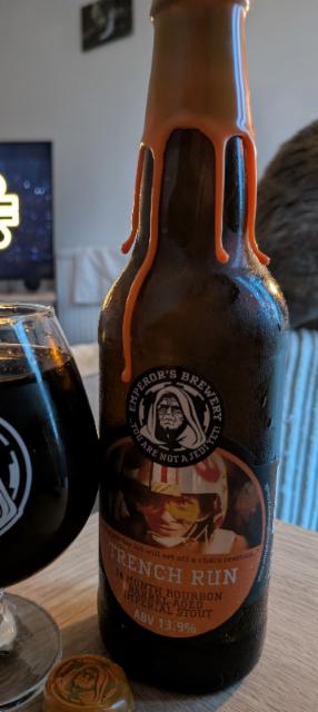trench run 13.9%, Emperor's Brewery, England