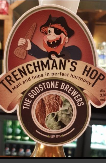 Trenchman's Hop 3.8%, The Godstone Brewers, England