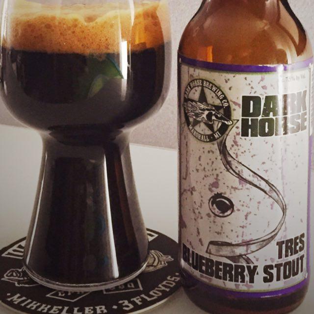 Tres Blueberry Stout 7.5%, Dark Horse Brewing Company, United States