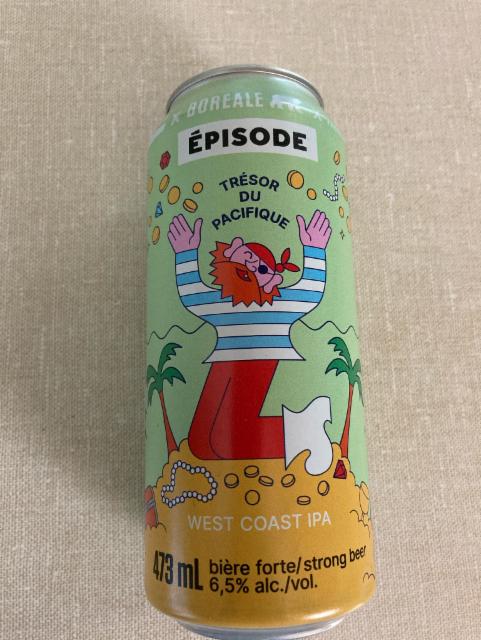 Trésor du pacifique 6.5%, Boréale - Brasseurs du Nord, Canada