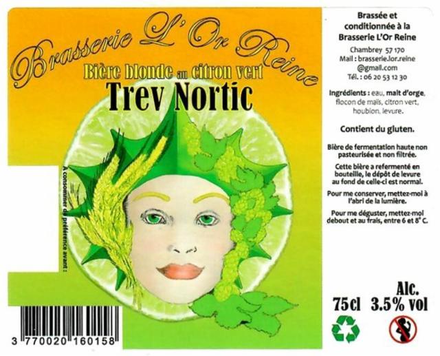trev nortic 3.5%, Brasserie L'Or Reine, France