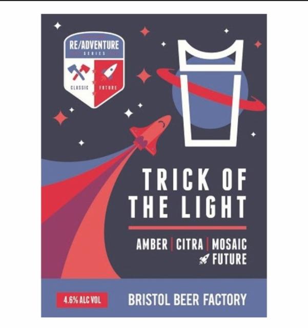 Trick of the Light 4.6%, Bristol Beer Factory, England