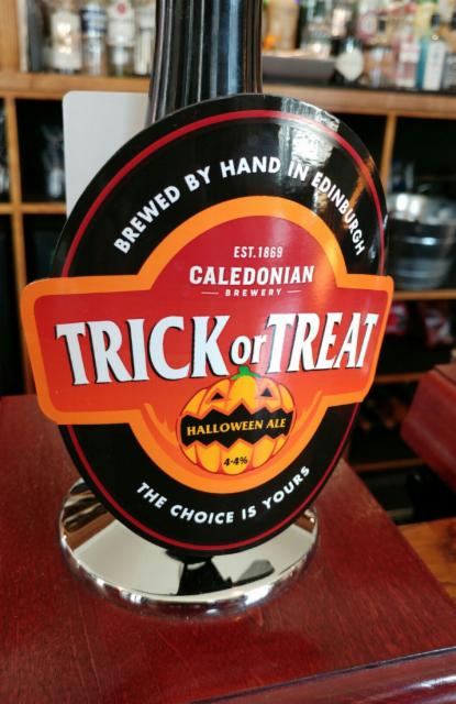 Trick Or Treat 4.4%, Caledonian Brewing, Scotland