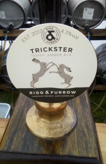 Trickster 4.3%, Rigg & Furrow Farmhouse Brewery, England