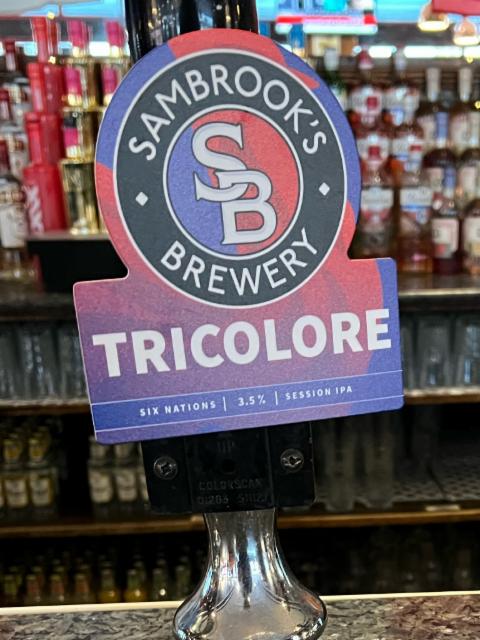 Tricolore 3.5%, Sambrook's Brewery, England
