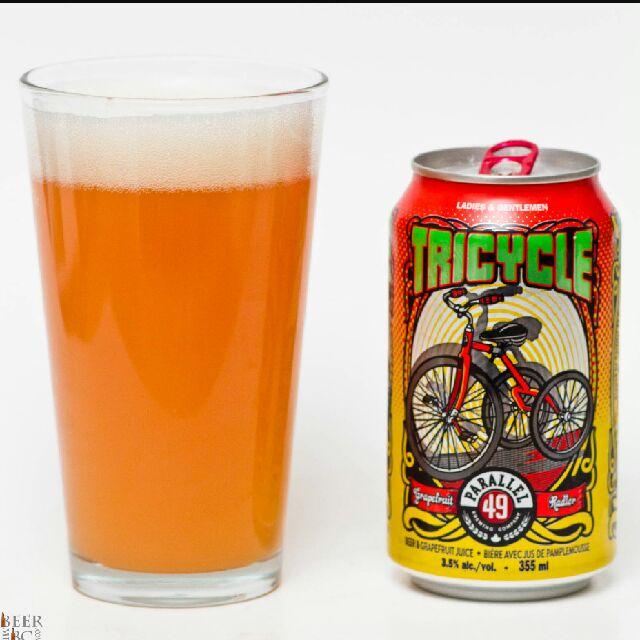 Tricycle 3.5%, Parallel 49 Brewing Company, Canada