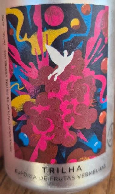 Trilha Euforia de Frutas Vermelhas 10.5%, Trilha Cervejaria, Brazil