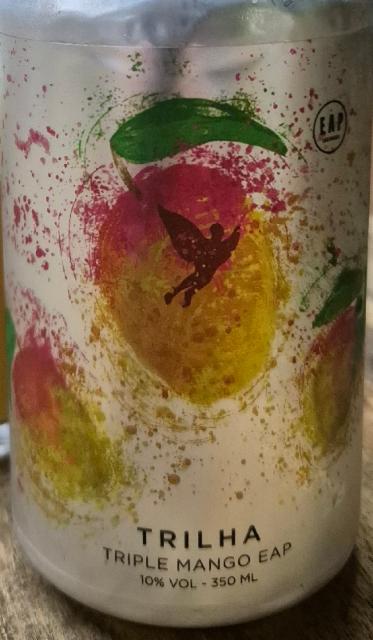 trilha triple mango eap 10.0%, Trilha Cervejaria, Brazil