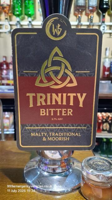 Trinity bitter 3.7%, Westgate Brewery, England