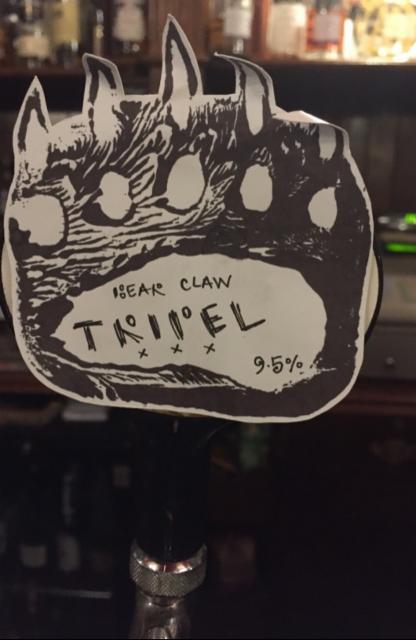 Tripel 9.5%, Bear Claw, England