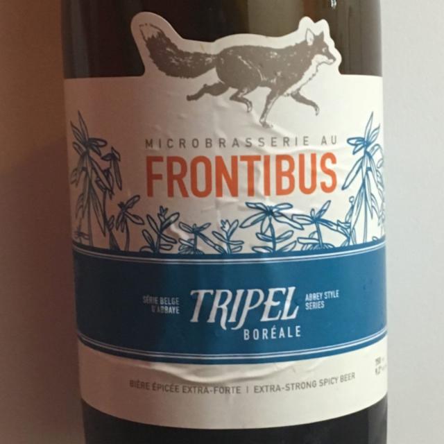 Tripel Boréale 9.2%, Microbasserie au Frontibus, Canada