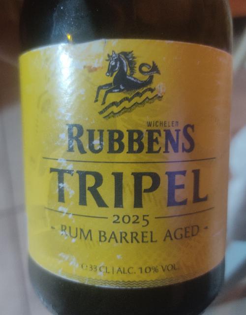 tripel rum barrel aged 10.0%, Stokerij Brouwerij Rubbens, Belgium