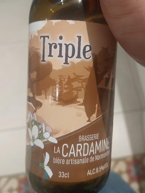 Triple, Brasserie De La Cardamine