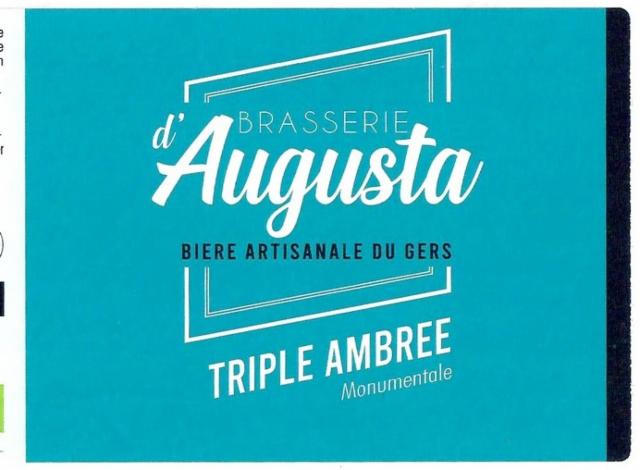Triple Ambrée Monumentale, Brasserie D'Augusta