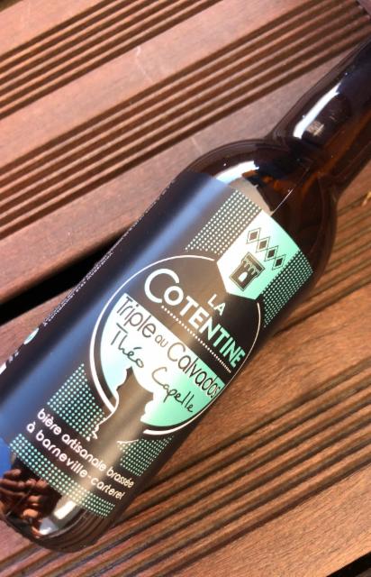 La Cotentine Triple Au Calvados 10.0%, La Brasserie Cotentine, France