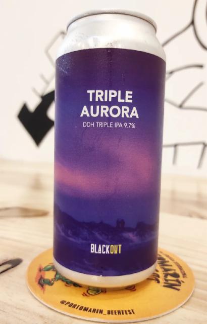 triple aurora 9.7%, Blackout Brewing, Romania