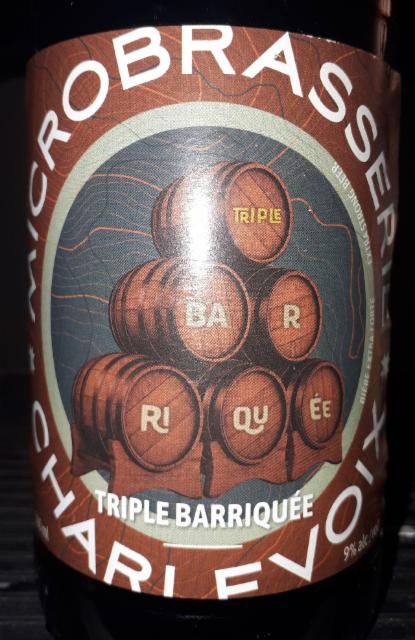 Triple Barriquée 9.0%, Microbrasserie Charlevoix / Le Saint Pub, Canada