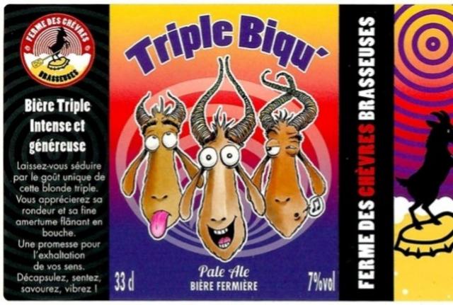 Triple Biqu', Ferme Des Chèvres Brasseuses