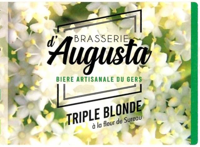 Triple Blonde À La Fleur De Sureau 9.0%, Brasserie D'Augusta, France