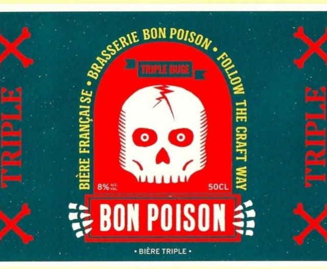 Triple Buse 8.0%, Brasserie Bon Poison, France