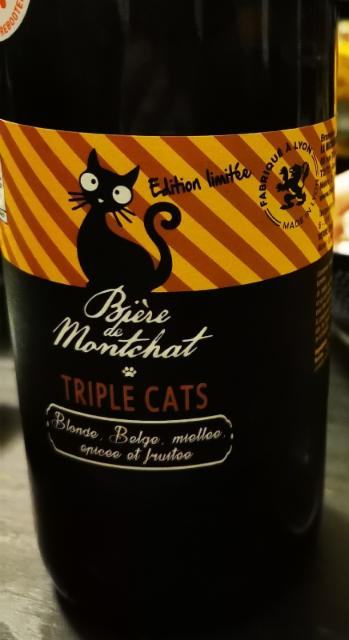 Triple Cats 8.5%, Bière De Montchat, France