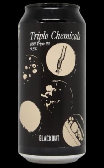 triple chemicals 9.5%, Blackout Brewing, Romania