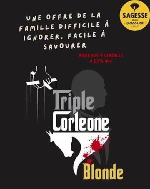 triple corleone 8.5%, Brasserie Sagesse, France