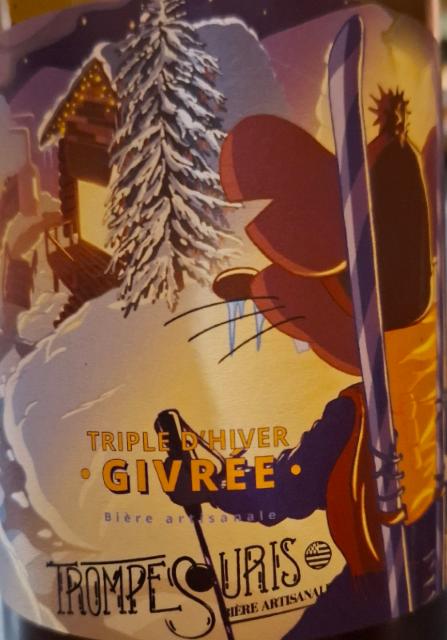 triple d'hiver givrée 7.5%, Brasserie De La Divatte (Trompe-Souris), France