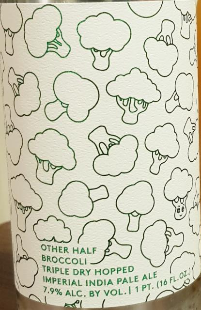 Triple Dry Hopped Broccoli 7.9%, Other Half Brewing Co., United States