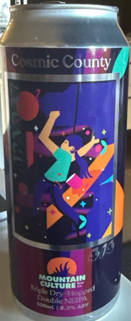 Triple Dry Hopped Double New England IPA, Mountain Culture Beer Co.