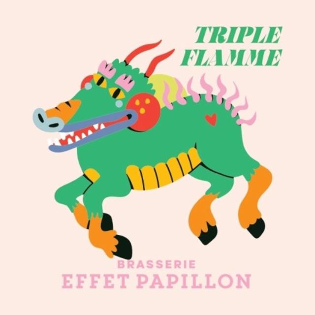 Triple Flamme 9.0%, Brasserie Effet Papillon, France