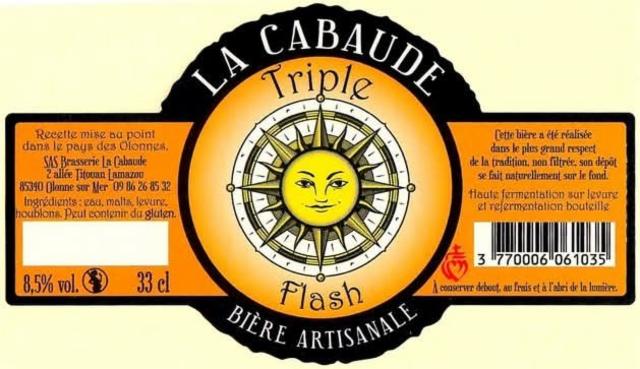 Triple Flash 8.5%, Brasserie La Cabaude [Closed], France