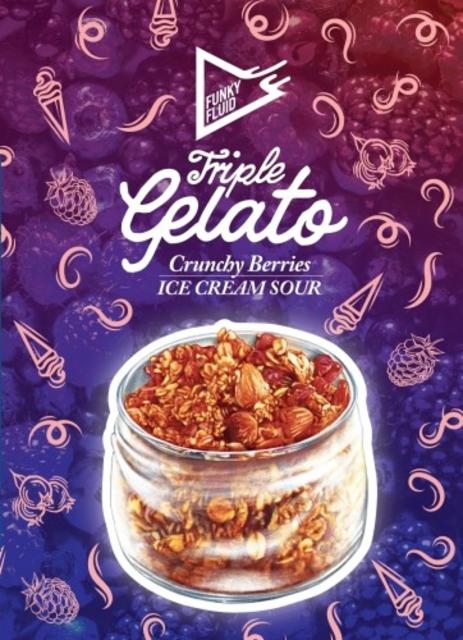 Triple Gelato: Crunchy Berries 7.0%, Funky Fluid, Poland