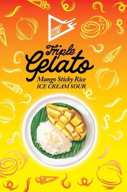 Triple Gelato: Mango Sticky Rice 7.5%, Funky Fluid, Poland