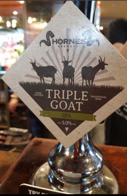 Triple Goat IPA 5.0%, Hornes Brewery, England