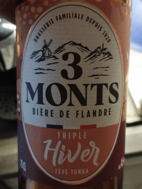3 Monts Triple Hiver 9.0%, 3 Monts (Saint Sylvestre), France