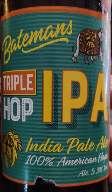 Triple Hop IPA 5.3%, Batemans Brewery, England