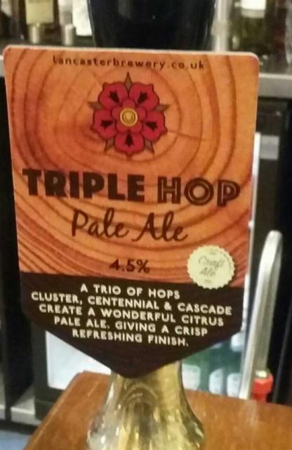 Triple Hop Pale Ale 4.5%, Lancaster Brewery Ltd, England